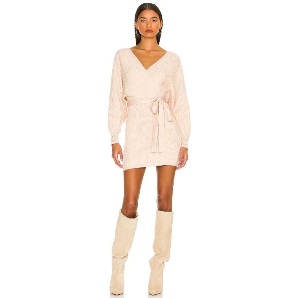 ALL THE WAYS Deena Sweater Dress M